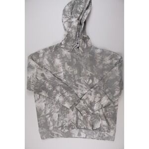 Public Supply Mens Hoodie Hunting Camo Snow Gray White Large NWT $40